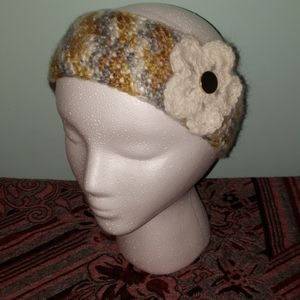 Head Band Hand Crocheted